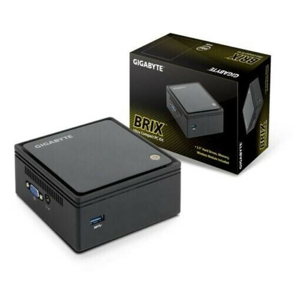GIGABYTE Other - Gigabyte Brix GB-BXBT-1900 Ultra Compact PC Intel Celeron J1900 2.42GHz OPEN BOX